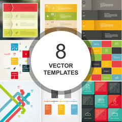Bundle of vector templates.