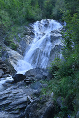 Hirzbach-Wasserfall bei Fusch an der Großglocknerstraße
