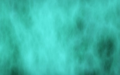 Background of abstract green color smoke. The wall of green fog. 3D illustration
