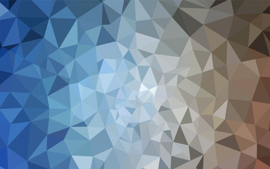 Fototapeta premium Light Blue, Yellow vector gradient triangles texture.
