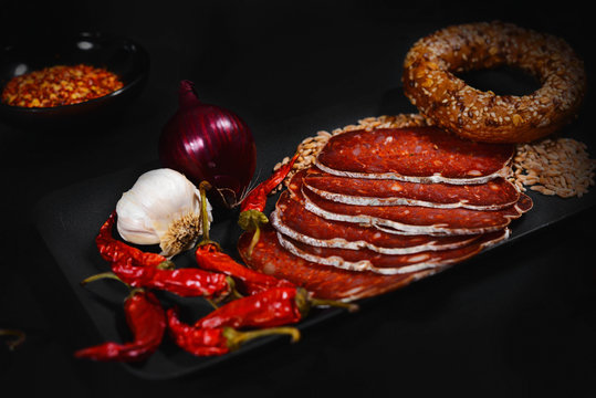 Kulen on the plate