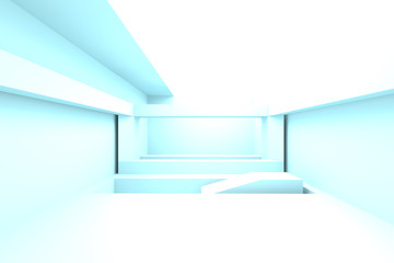 Fototapeta premium Futuristic Architecture Design