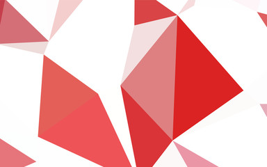 Light BLUE vector gradient triangles pattern.