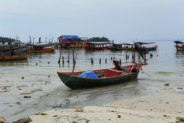 Fototapeta premium Paysage de l'île de Koh Rong au Cambodge