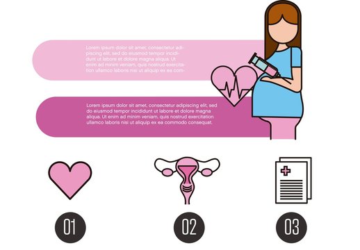 Reproductive Health Infographic Layout