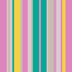 Retro Bright Colorful seamless stripes pattern