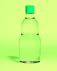 glass bottle