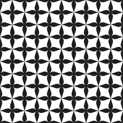 Fototapeta premium Vector seamless pattern, retro stylish texture, repeating geometric texture of crucial form