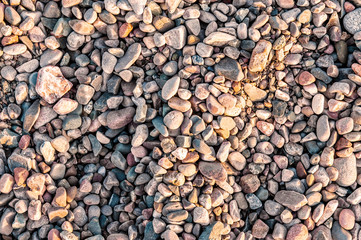 Sea pebbles