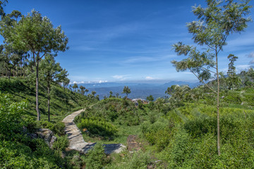 Fototapeta na wymiar Landscape Panorama Sri Lanka