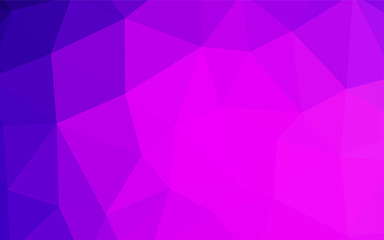 Light Purple, Pink vector abstract polygonal template.
