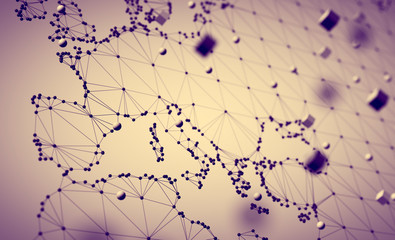 Diseño de mapa del mundo en fondo blanco.Concepto de logística y acuerdos comerciales internacionales.Red de negocios de empresa multinacional y libre comercio © C.Castilla