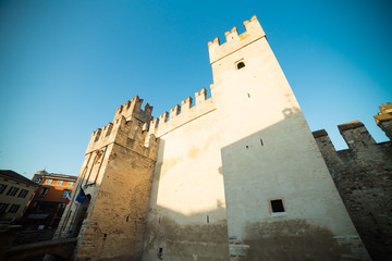 Sirmione city on a Garda Lake