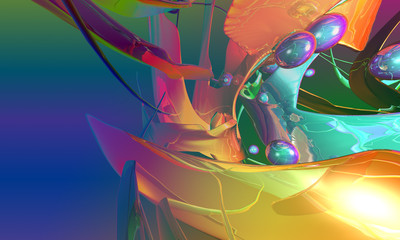 Obraz premium Abstract illustration