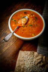 Healthy Farro Vegetable Soup