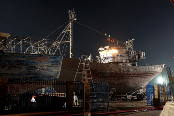 Essaouira shipyard