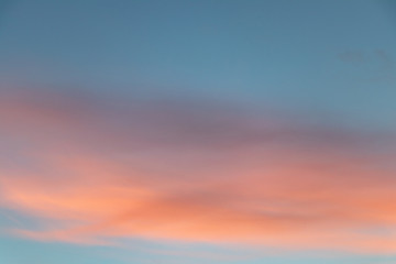 background. defocus. beautiful evening sunset