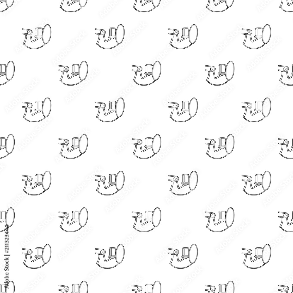 Aufkleber studio microphone icon. outline illustration of studio microphone vector icon for web design