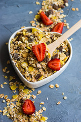 Healthy breakfast concept