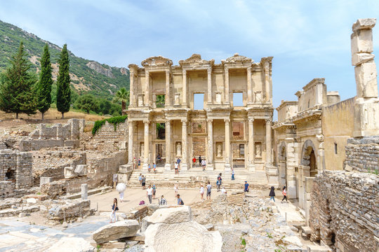 Celsus Library of Ephesus Ancient City