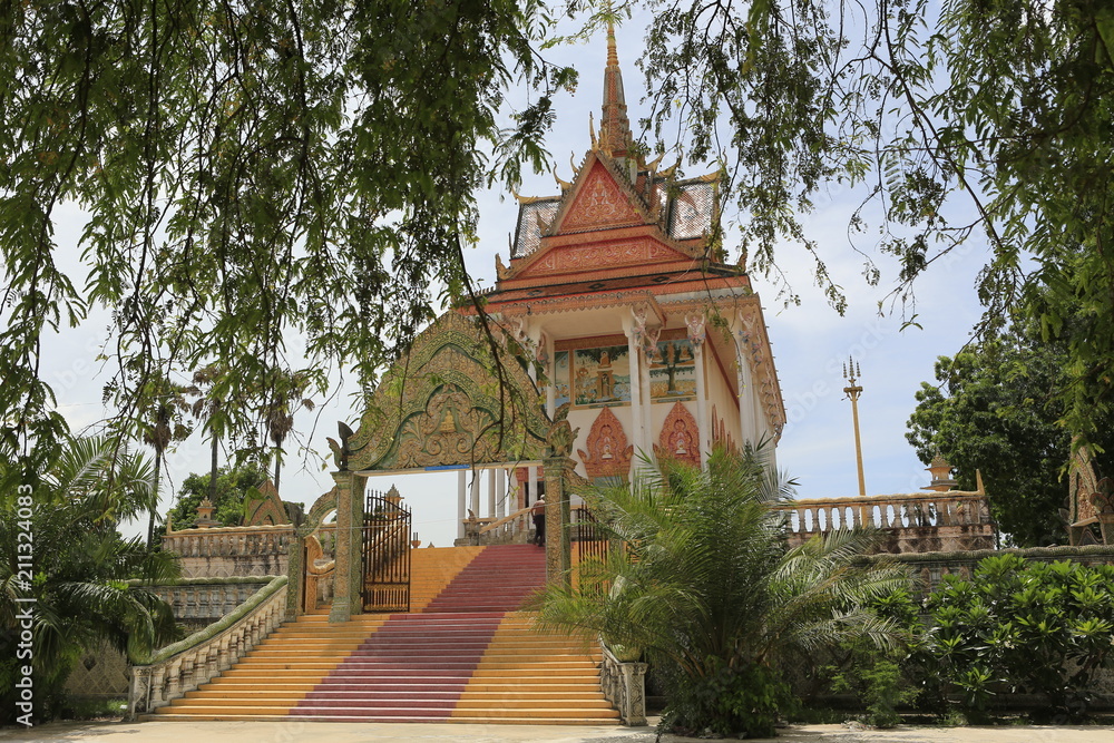 Canvas Prints Temple Bouddhiste au Cambodge