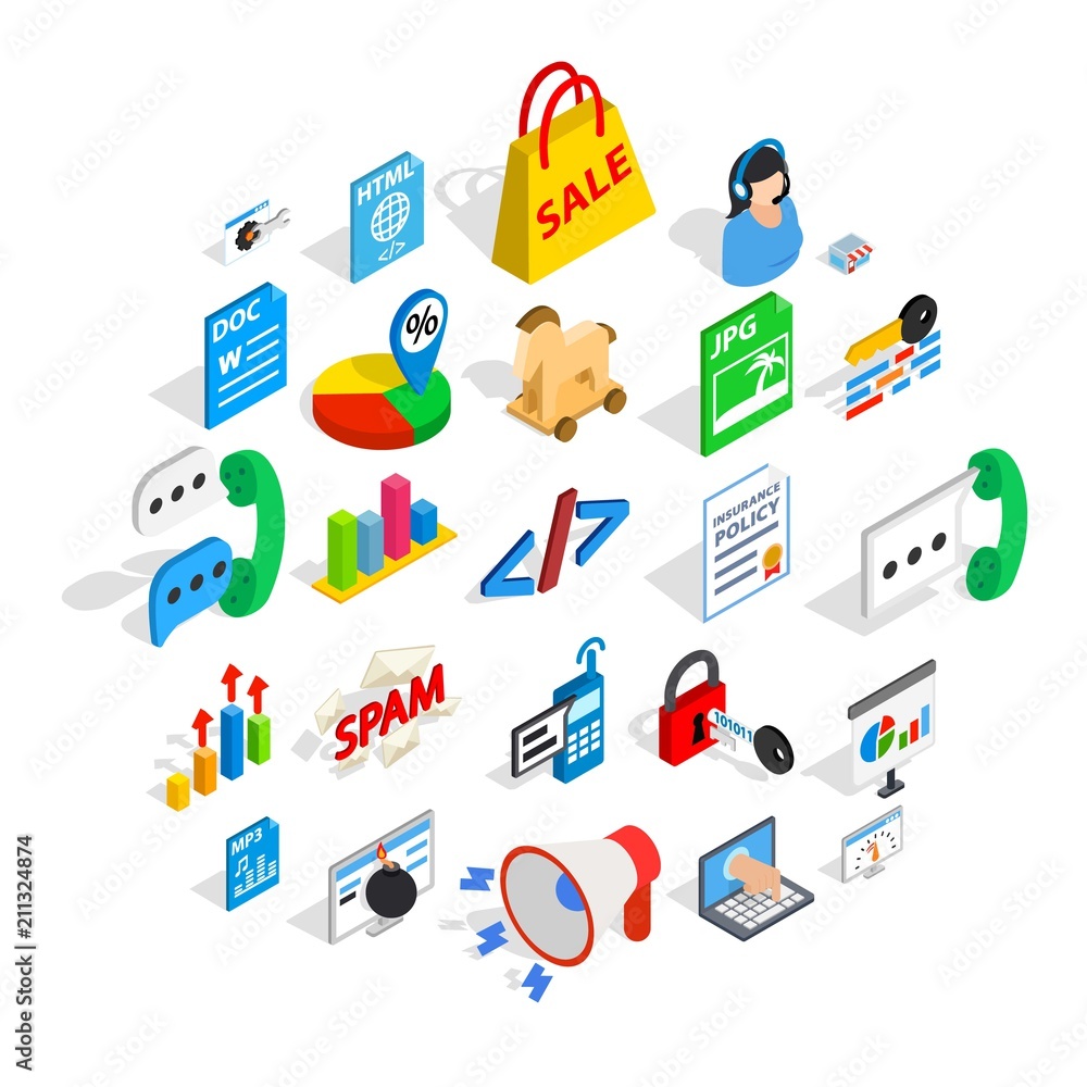 Poster guide icons set. isometric set of 25 guide vector icons for web isolated on white background