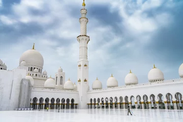 Foto op Plexiglas Sheikh Zayed Mosque, Grand Mosque, Abu Dhabi © Pawel Pajor