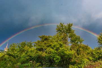 Regenbogen in Oberbayern