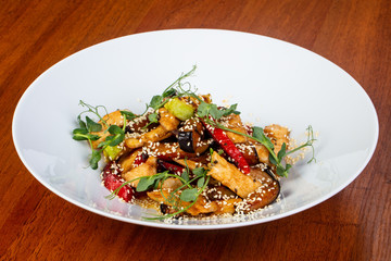 Delicious stewed vegetables