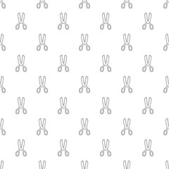 Scissor icon. Outline illustration of scissor vector icon for web design