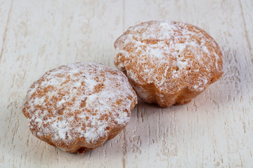 Delicious and sweet muffins