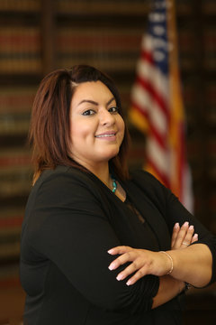 Female Hispanic Woman, woman lawyer in law office