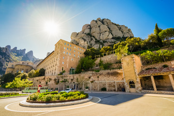 Santa Maria de Montserrat Abbey, Catalonia, Spain