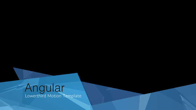 Angular Shards Lowerthird