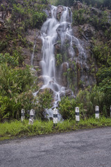 Nature waterfall after rain © souayang