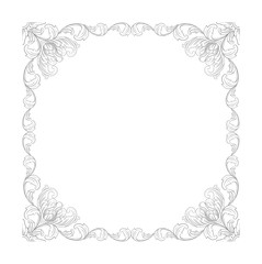 balinese frame floral