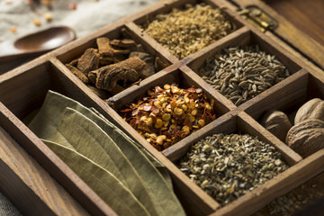 Fototapeta premium Raw Dry Organic Spices