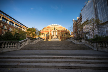 Stairs leading to the Back of the Royal Albert Hall 