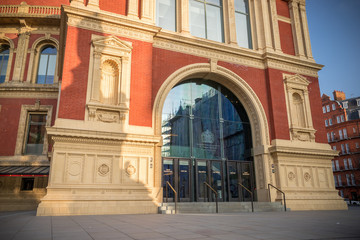 Fototapeta na wymiar Royal Albert Hall entrance in London