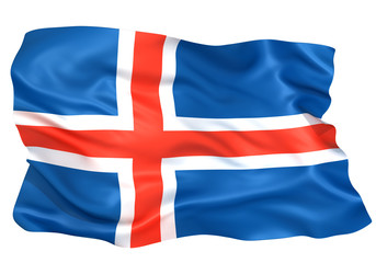 アイスランド国旗