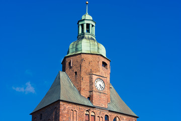 Fototapeta na wymiar St. Mary's Cathedral in Gorzow Wielkopolski, Poland