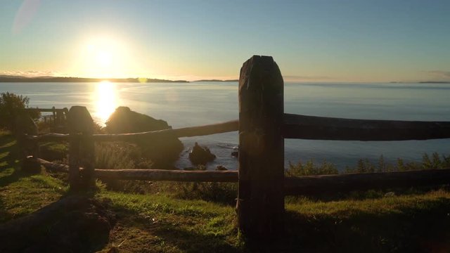 atardecer en ancud chiloe