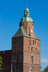 St. Mary's Cathedral in Gorzow Wielkopolski, Poland