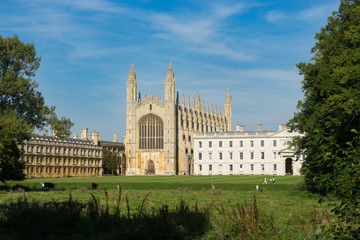 Fototapeta premium Beautiful scenery of Cambridge city in England