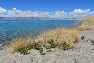  China. Great lakes of Tibet. Lake Teri Tashi Namtso in summer day © irinabal18