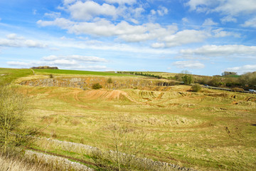 Peak District at sunny day, UK