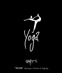 스포츠 포스터 / 손으로 그린 스포츠 그림