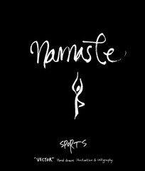 스포츠 포스터 / 손으로 그린 스포츠 그림