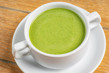 pea cream soup