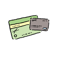 Fototapeta premium 通帳 資産 相続 遺産 イラスト ベクター 